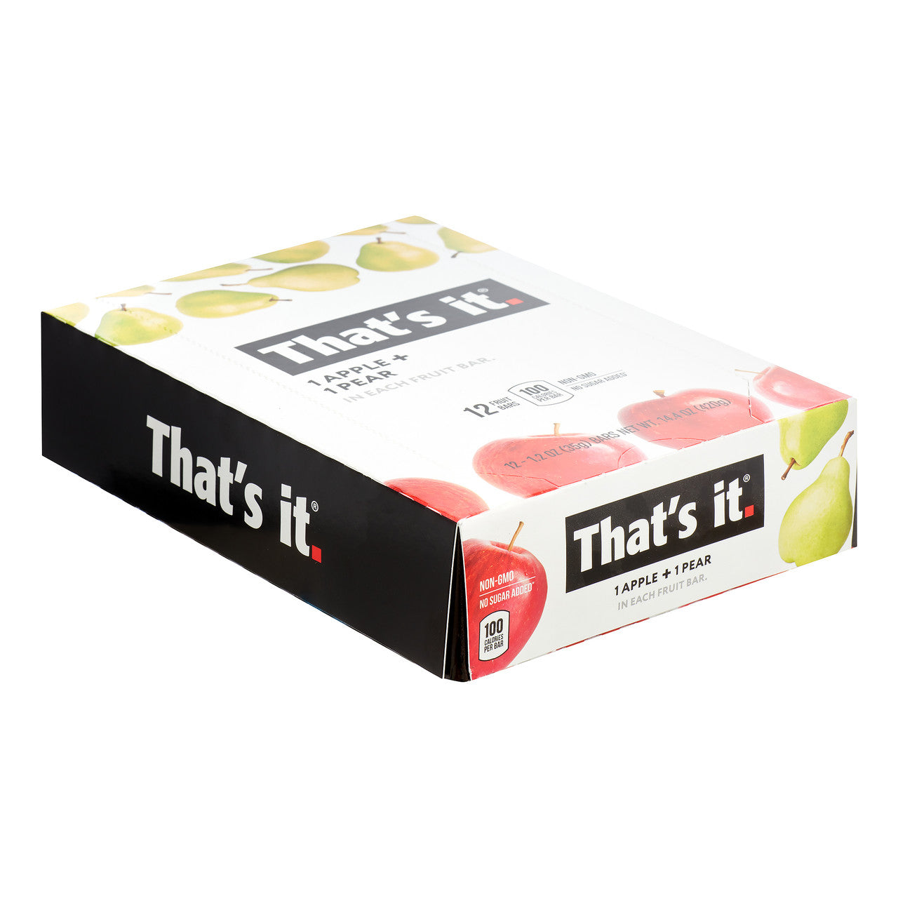 That's It Apple Pear Fruit Bar (12x1.2 Oz)-7