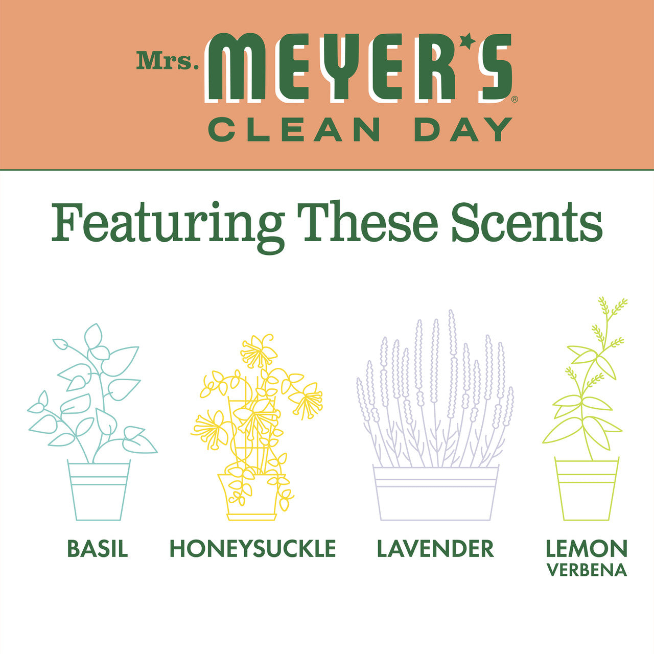 Meyers Geranium Liquid Dish Soap (6x16 Oz)-5