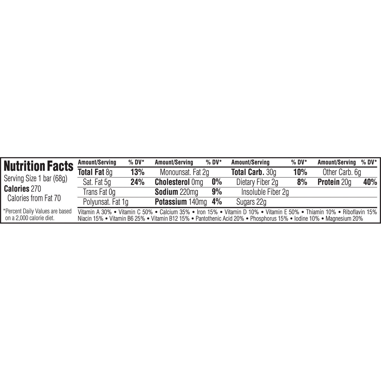 Clif Bar Vanilla Almond Builder Bar (12x2.4 Oz)-5