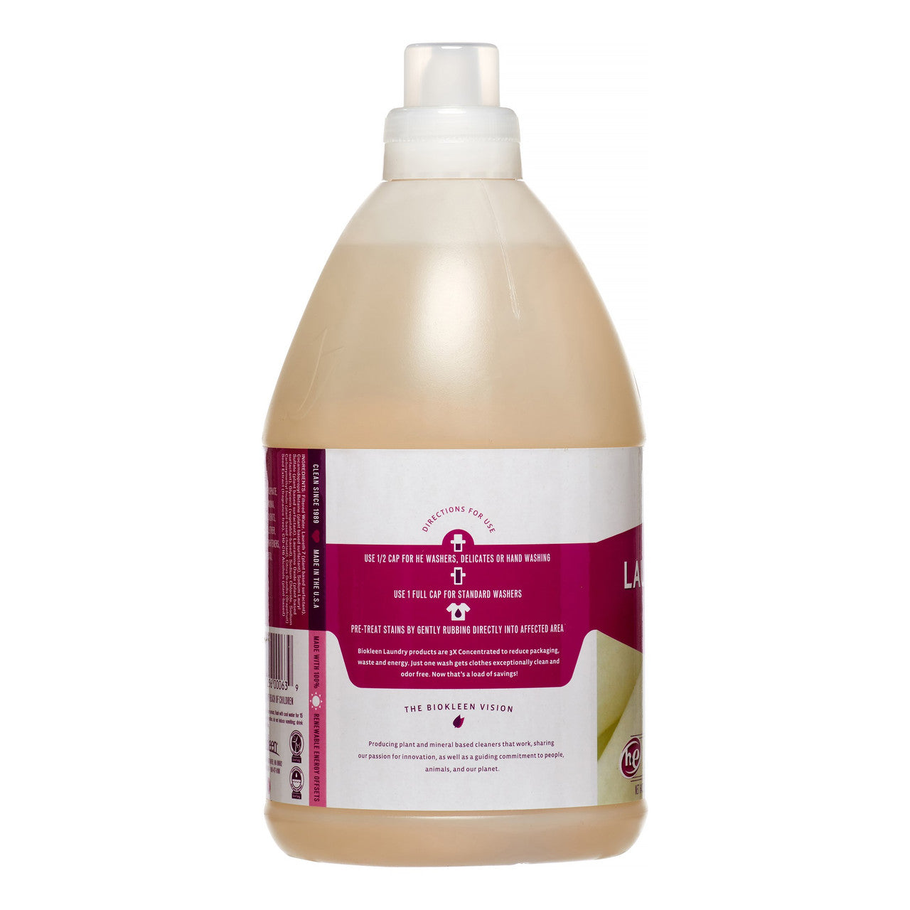 Biokleen Free & Clear Liquid Laundry (1x64Oz)-1