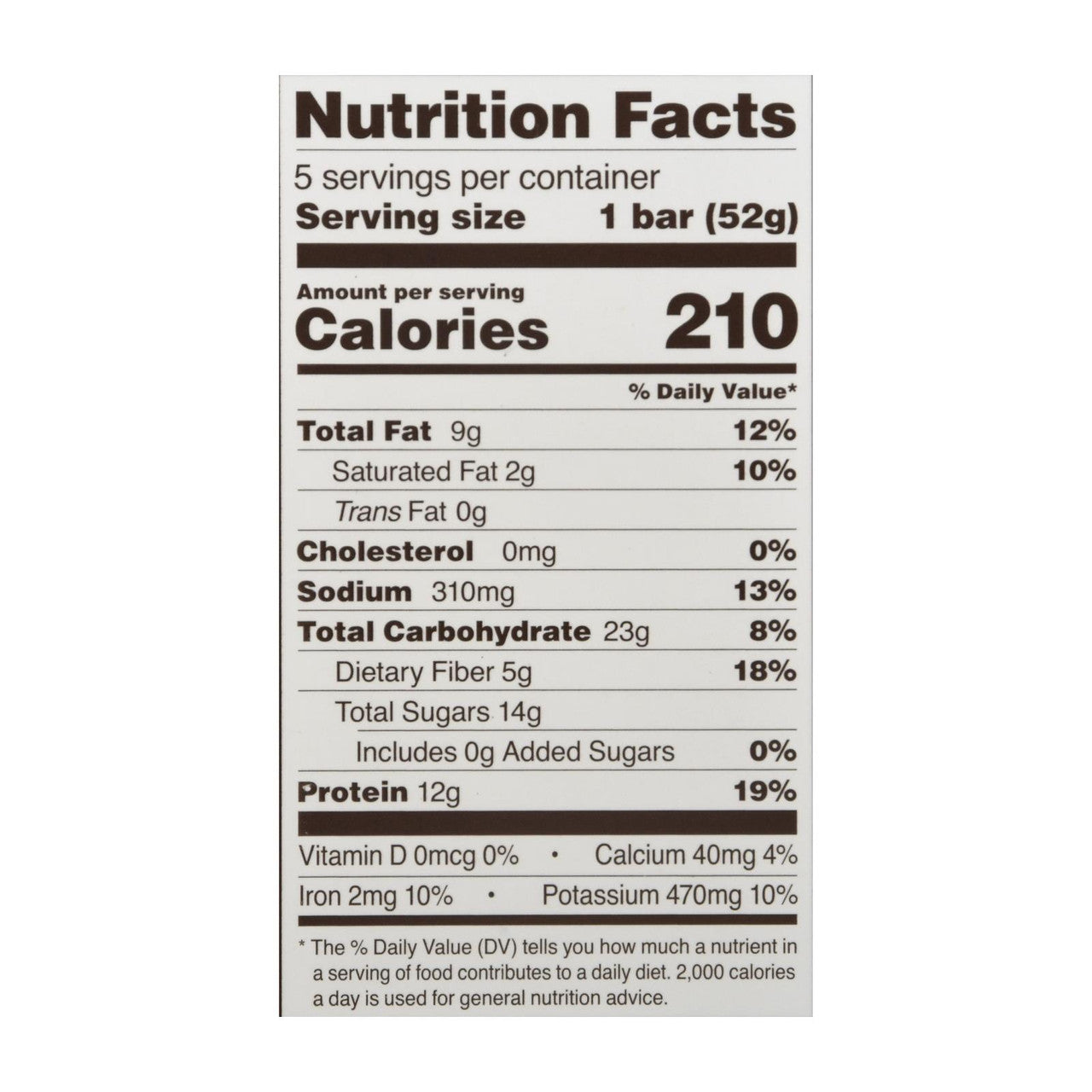 RXBAR PRTN BAR PBTR CHOC ( 6 X 5 PACK )-0