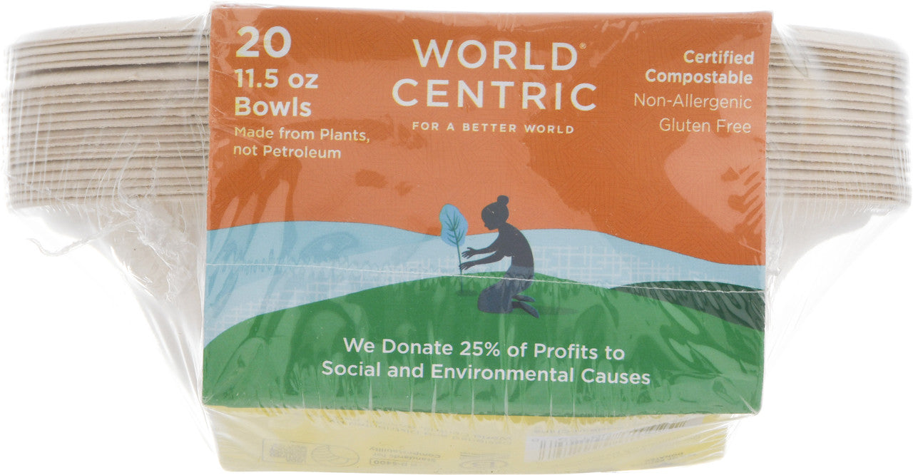 World Centric Bagasse Bowl 11.5Oz (12x20 CT)-1