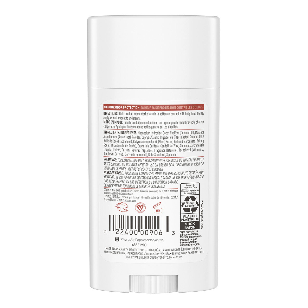 SCHMDTS DEOD CLEAN CCNUT (1x2.65)-7
