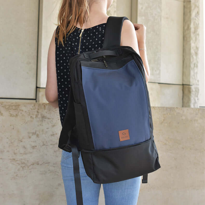 CITYC Laptop 2 in 1 Backpack Navy Blue-10