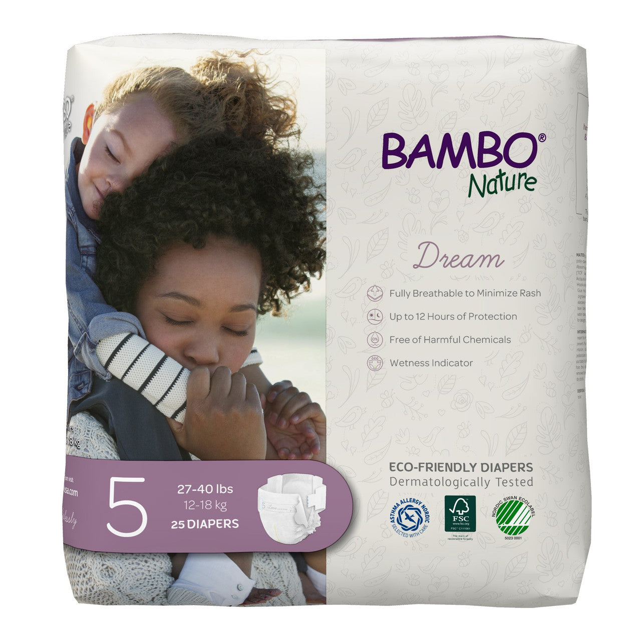 BMBNAT DIAPERS SIZE 5 ( 6 X 25 OZ   )-0