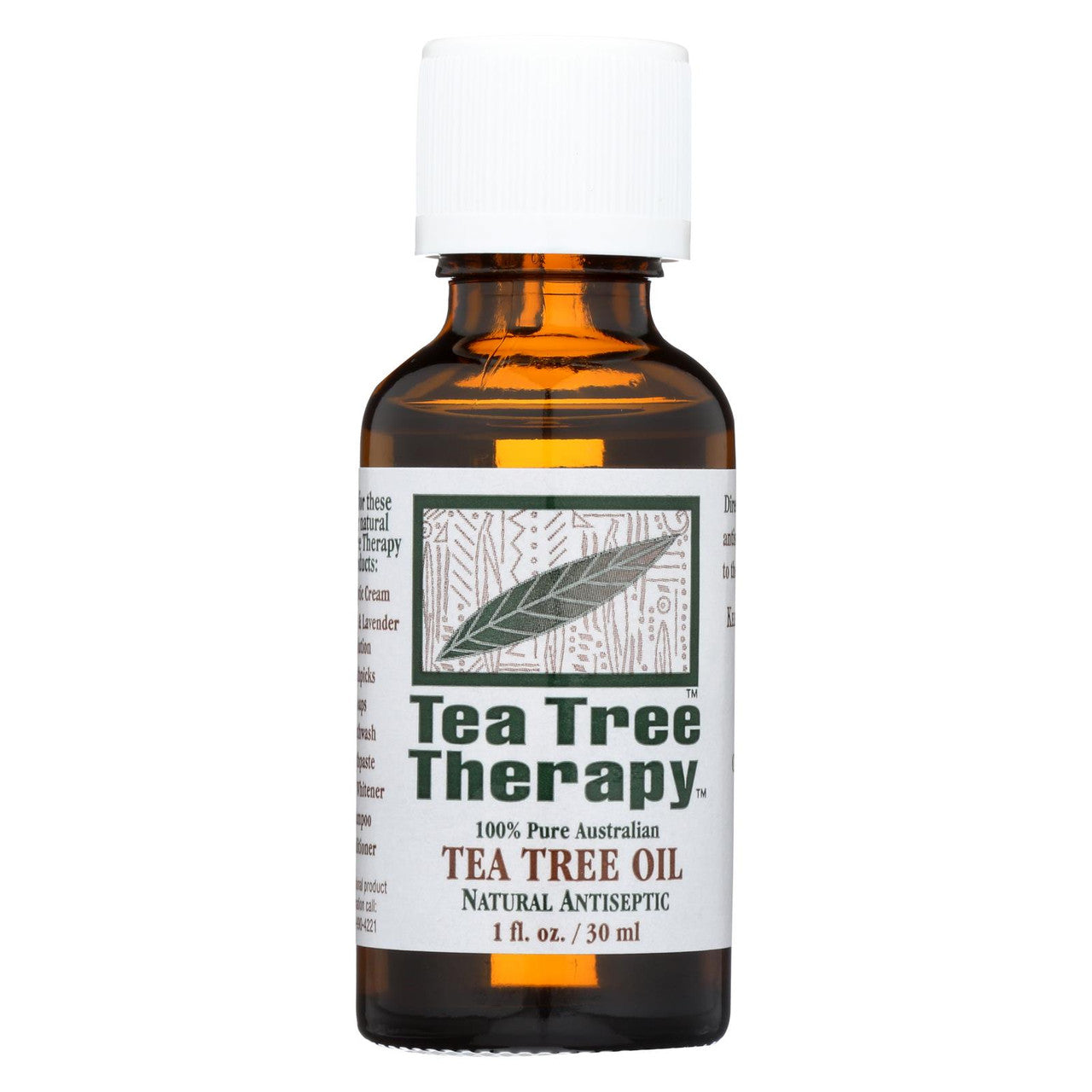 Tea Tree Therapy Pure Tea Tree Oil 30ml (1x1 Oz)-0