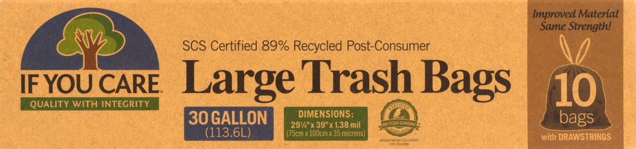 If You Care, Trash, Recycled (12x10 CT)-1