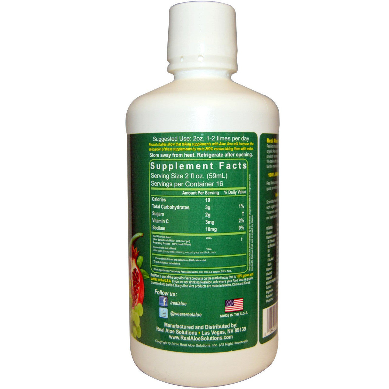 REAL ALOE SUPER JUICE ( 1 X 32 OZ   )-1