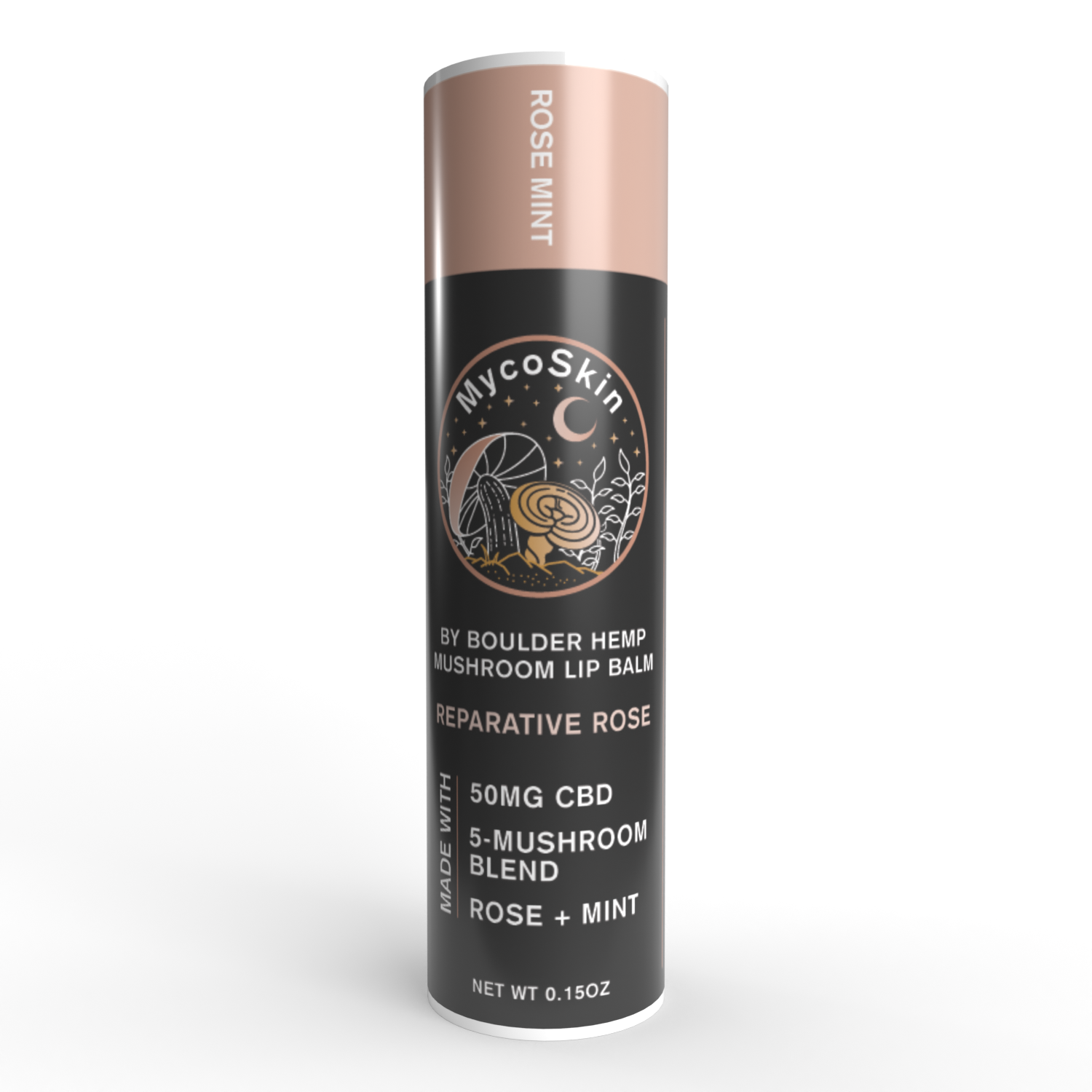 Wholesale Reparative Rose 50mg CBD + Mushroom Lip Balm-2