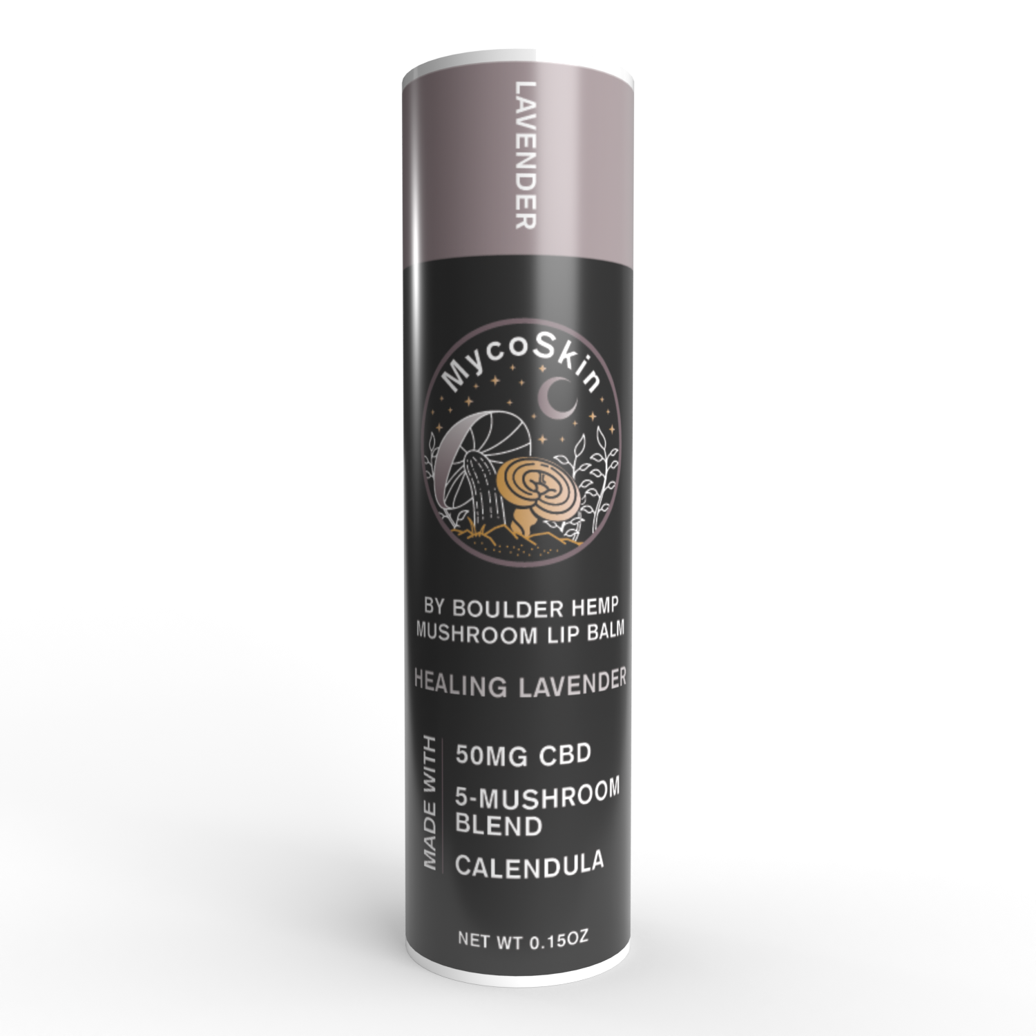 Healing Lavender 50mg CBD + Mushroom Lip Balm-2