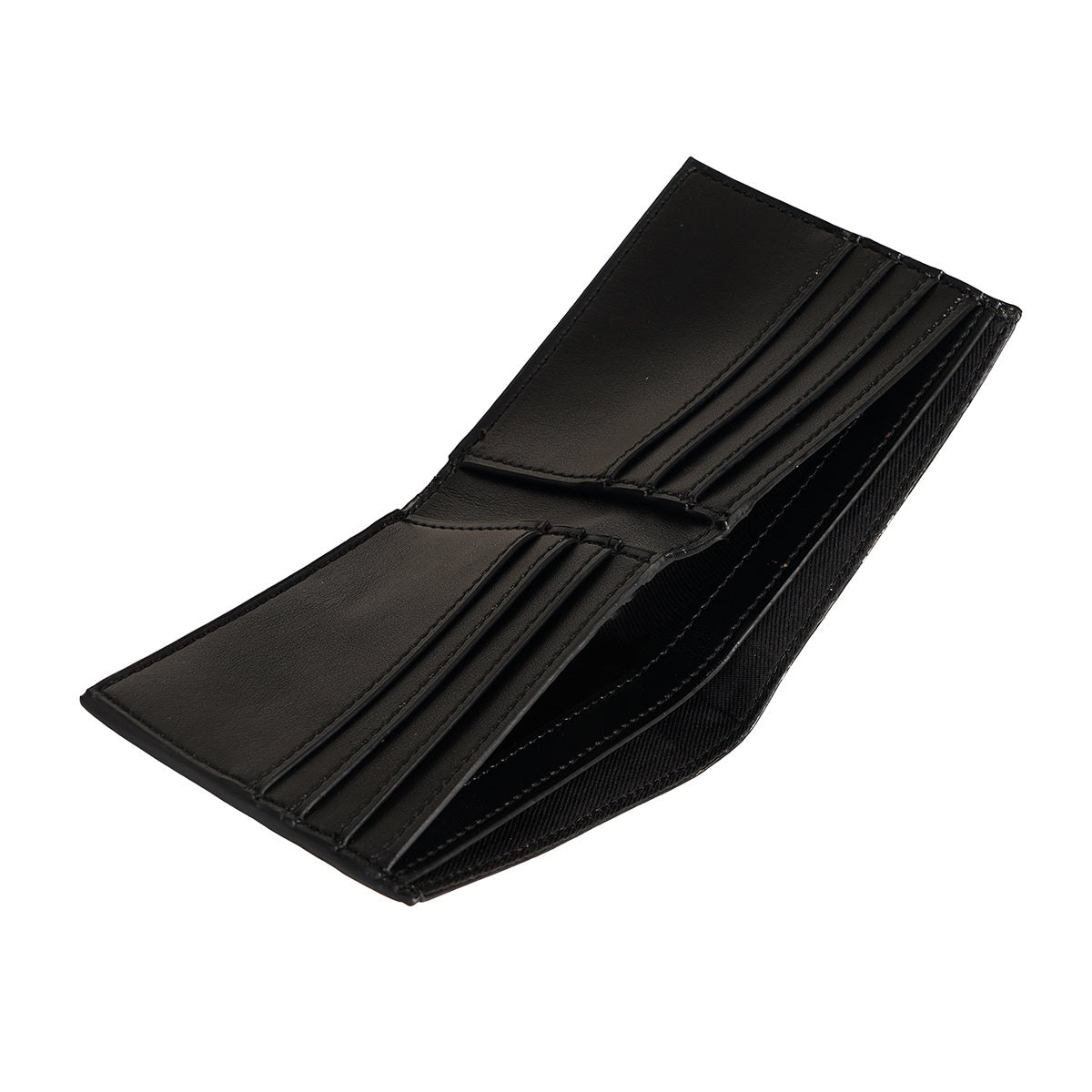 Apple Leather Stylish Classic Wallet - Black-2