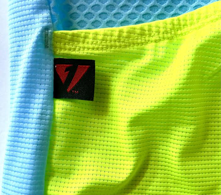 Women's ProSpec Ventoux Jersey | COLORBLOCK print | Tiffany BLUE/HiViz Yellow-8
