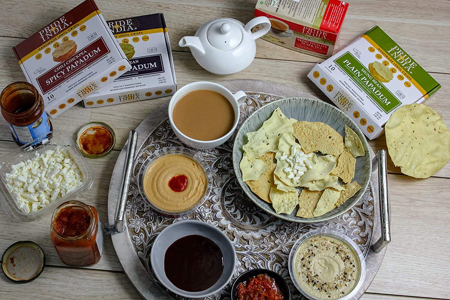 TIKKA CURRY MUNG BEAN PAPADUM LENTIL CRISP-4