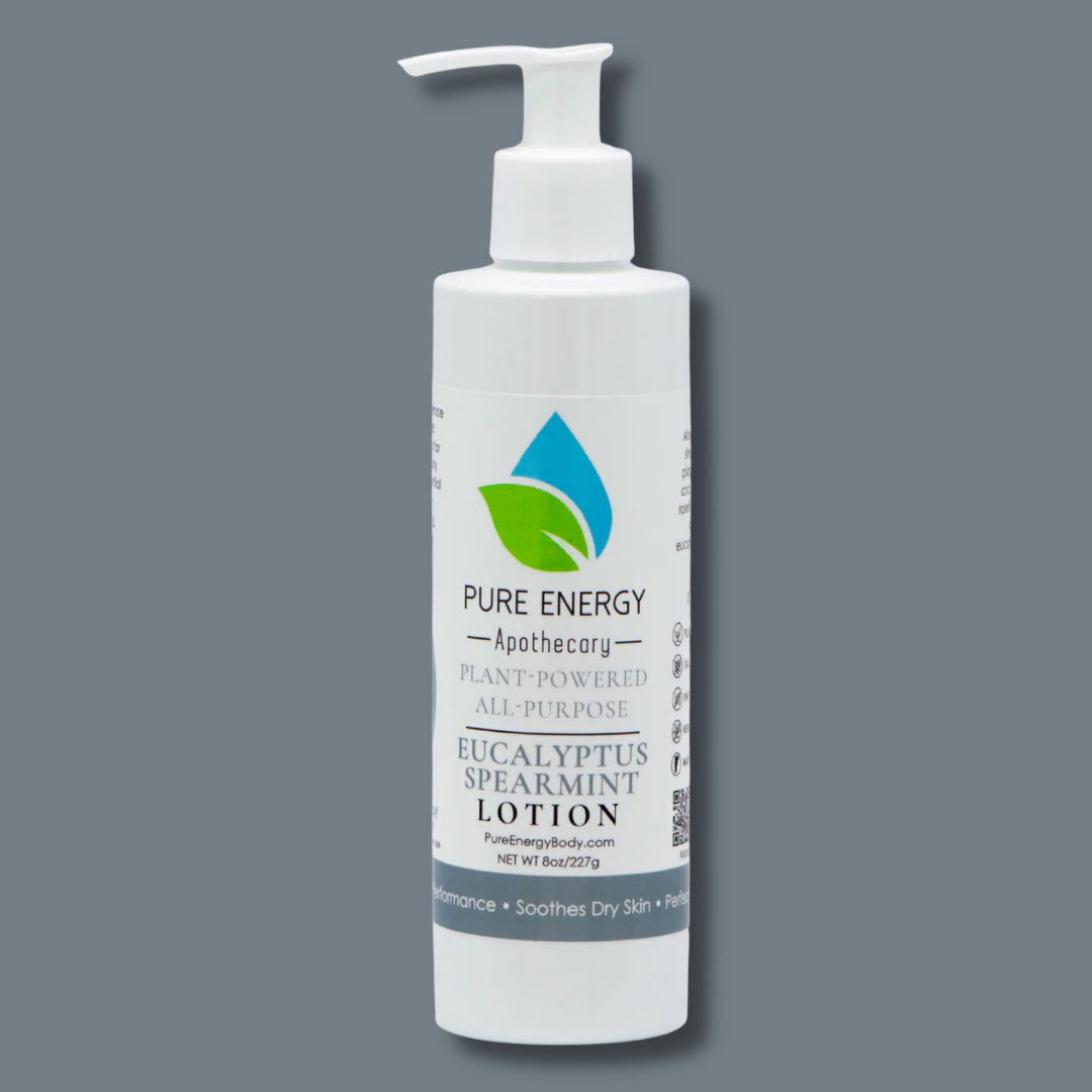 Natural All Purpose Lotion 8 Oz (Eucalyptus & Spearmint)-1
