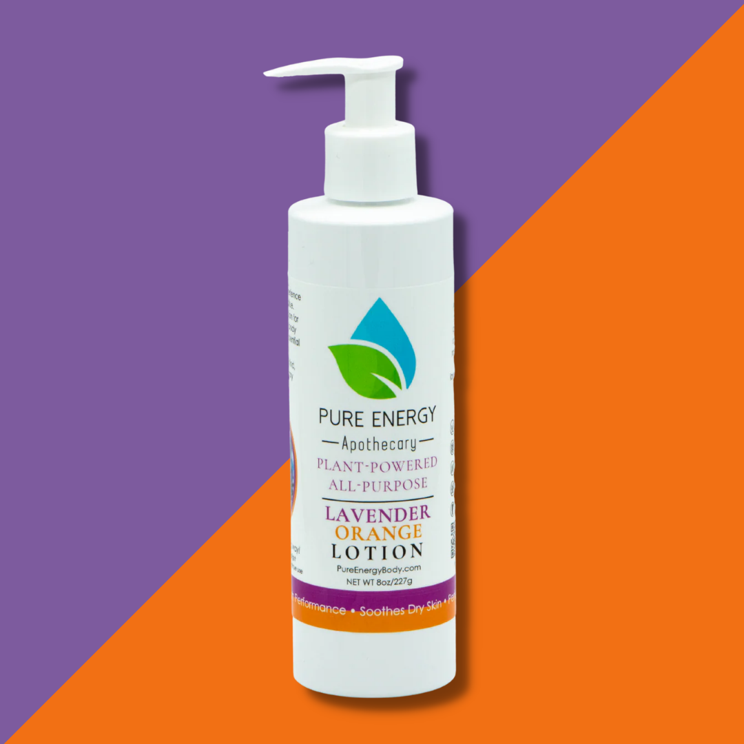 Natural All Purpose Lotion 8 Oz (Lavender Orange)-1