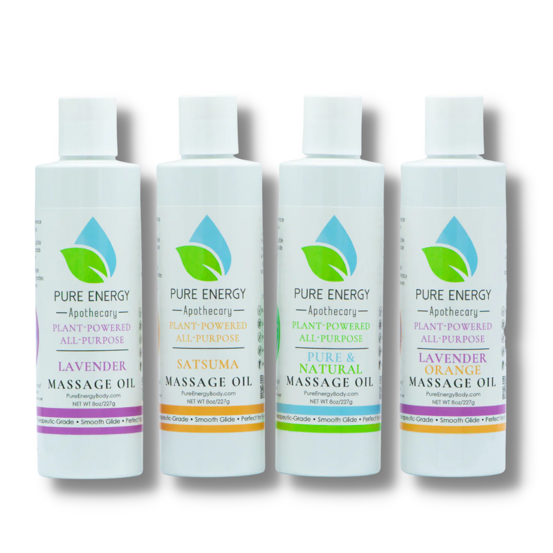 Massage Oil (Pure & Natural, Unscented)-2